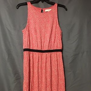 Loft sleeveless dress. Medium petites